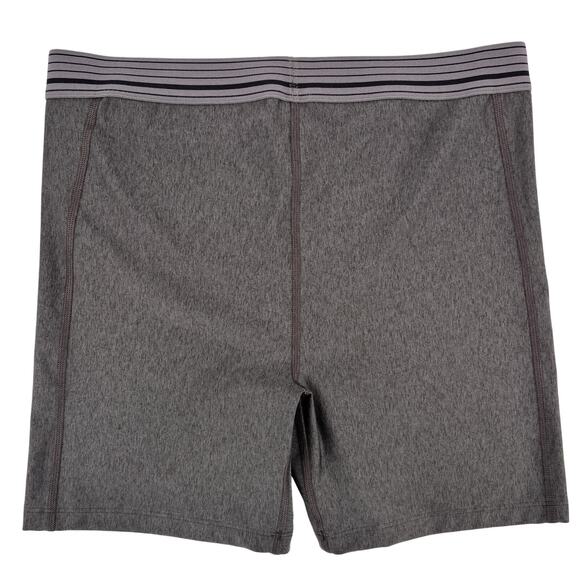 NEW Under Armour Women's HeatGear Middy Compression Shorts NWT Large Gray NWT‎ - Picture 5 of 9